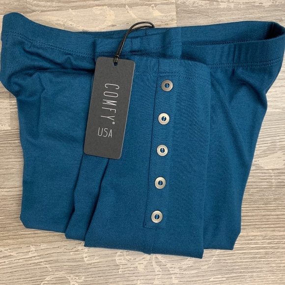 Comfy Usa Button Legging 